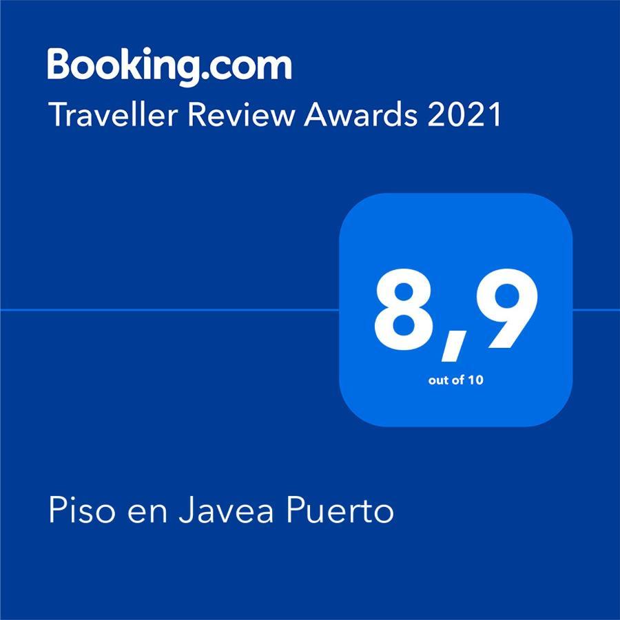 Piso En Javea Puerto Kültér fotó
